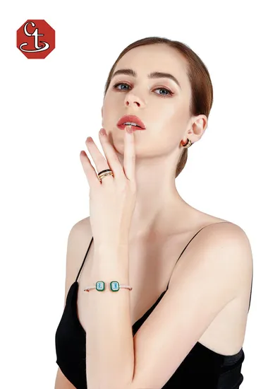 Fashion Long Drop Stud Tassel Earrings of French Romance Sterling Silver Jewelry