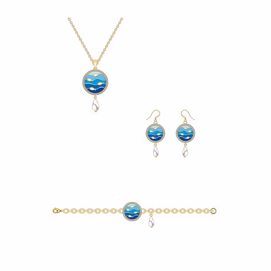 Quality Fashion Jewelry Choker Marine Pendant Necklace