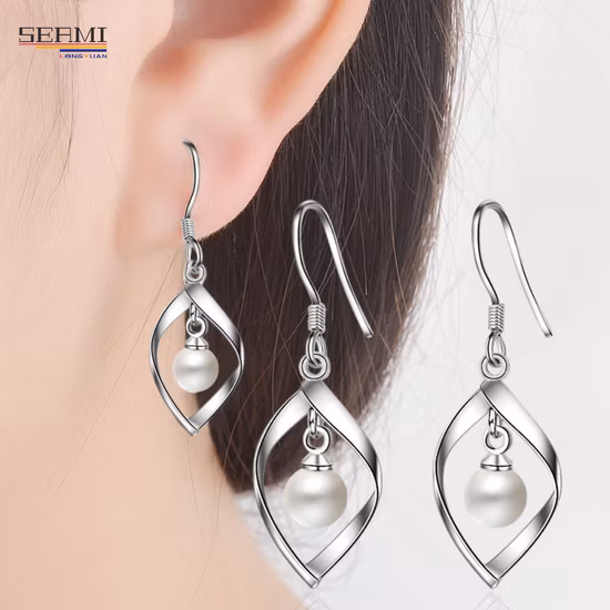 Fashion Earrings Tassel Twist Pearl Wholesale Earrings